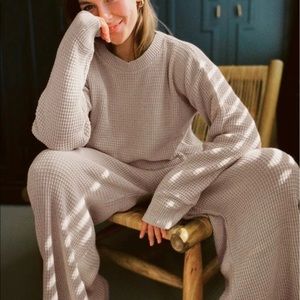 Tan loungewear set